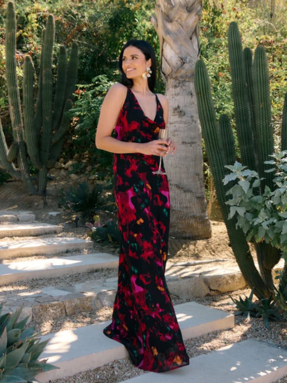 NWT Park & Fifth- Kingsley Maxi Dress in Serena XL